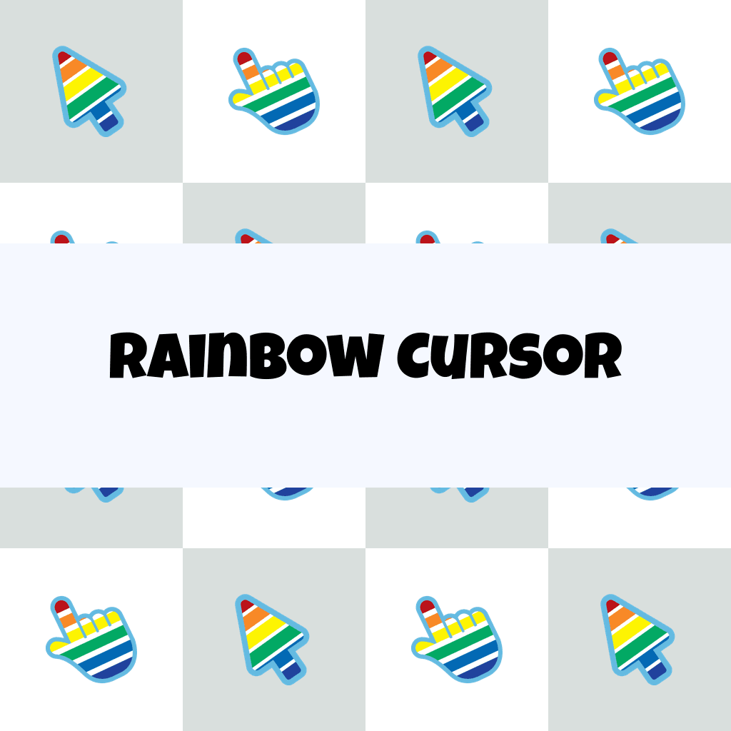 Preview Rainbow cursor custom cursor pack